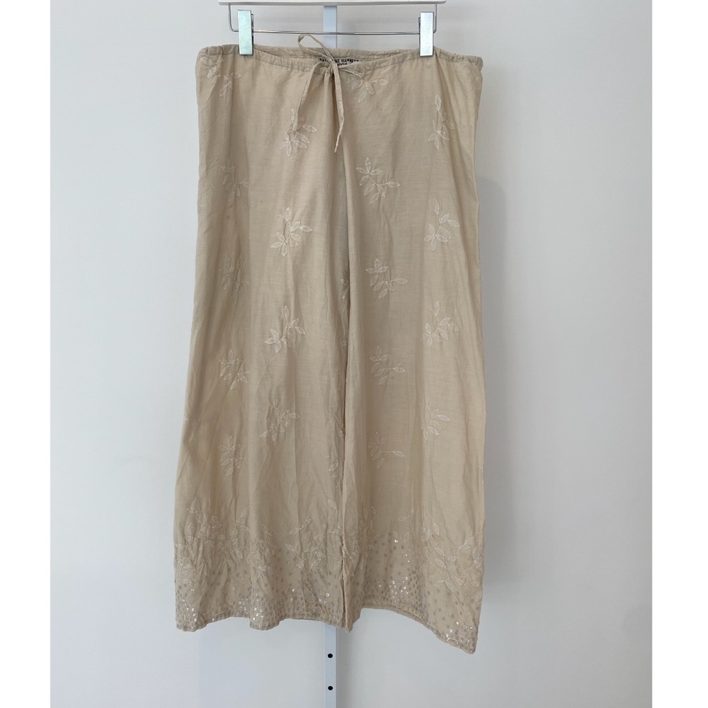 KATHARINE HAMNETT LONDON BEIGE PANTS SIZE SMALL